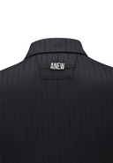 Women's Solid Back Zip T-Shirt - Black