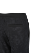 Men's Set Up Embo Jacquard Pants - Black