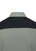 Men's Half Zip T-Shirt - Light Khaki