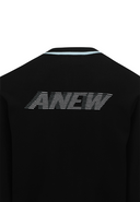 Women's Round Knit Cardigan - Black