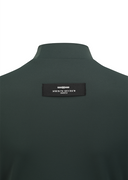 Women's Line Point Mock Neck T-Shirt - Dark Green