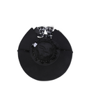 Women's Split-Back Bucket Hat - Black