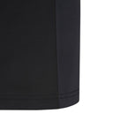 Men Ice Dots Incision Point Short T-Shirt - Black