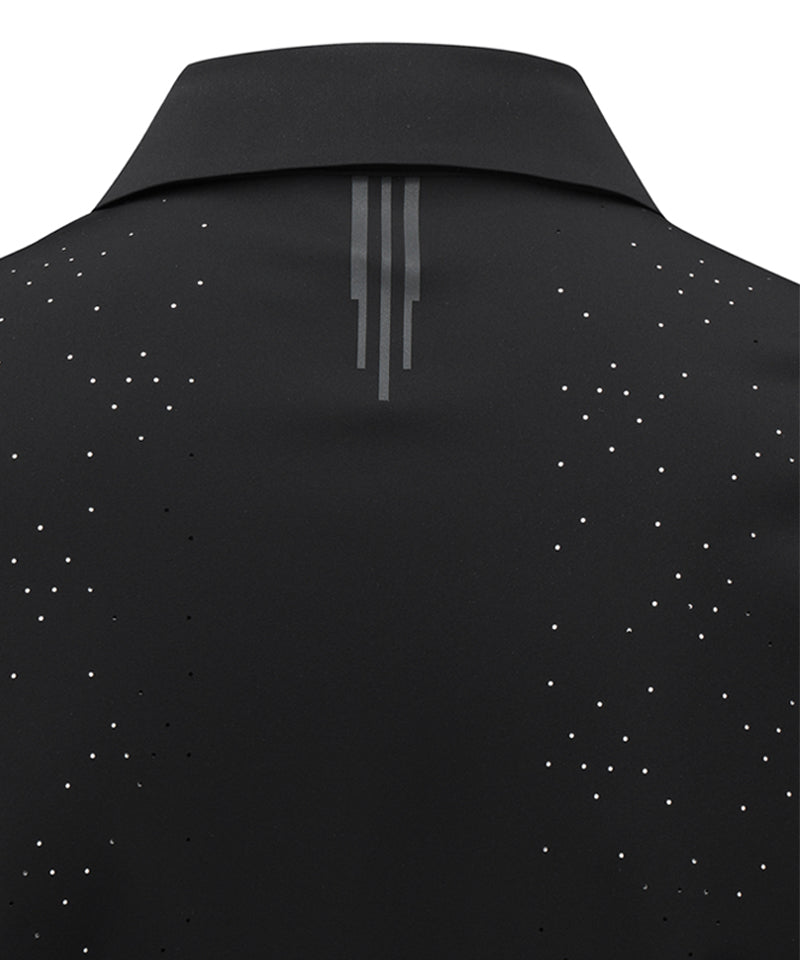 ANEW GOLF Men's SM Black Finish Short T-Shirt - Black