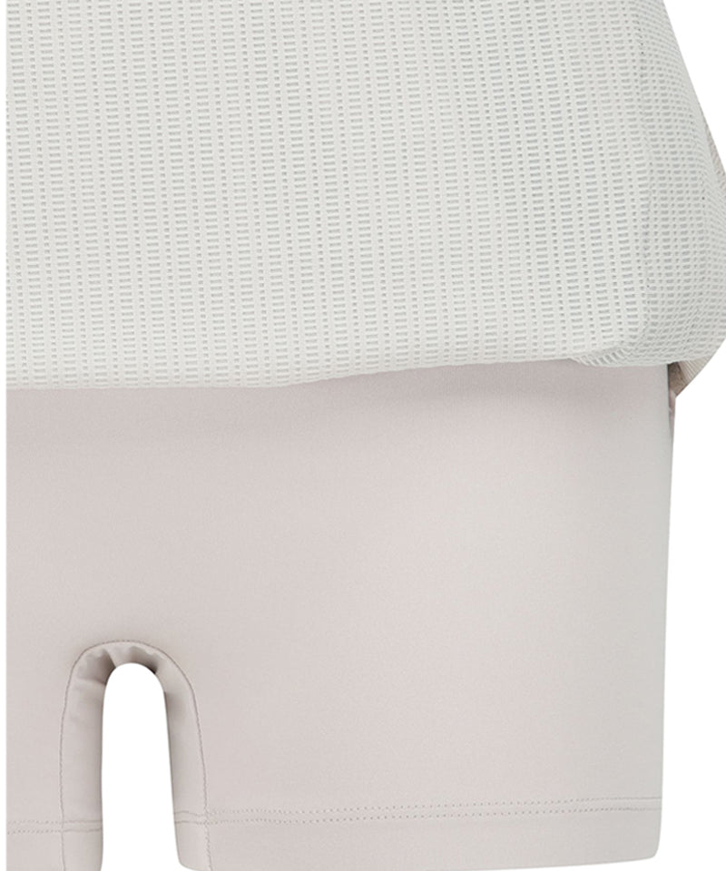 Anew Golf Women's SM Band Flare Skirt - Light Beige