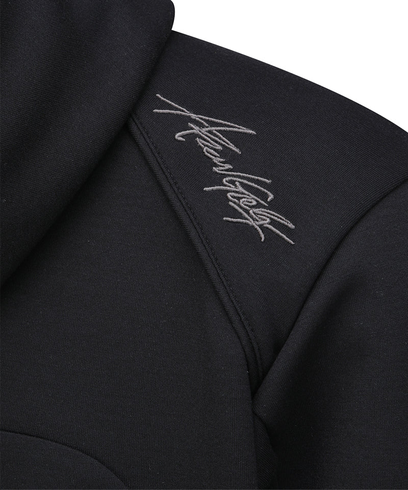 ANEW Golf Men's SP Traing Full Zip Hoody Sweatshirt - Black