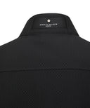 ANEW GOLF Men's SM Half Zip Short T-Shirt - Black