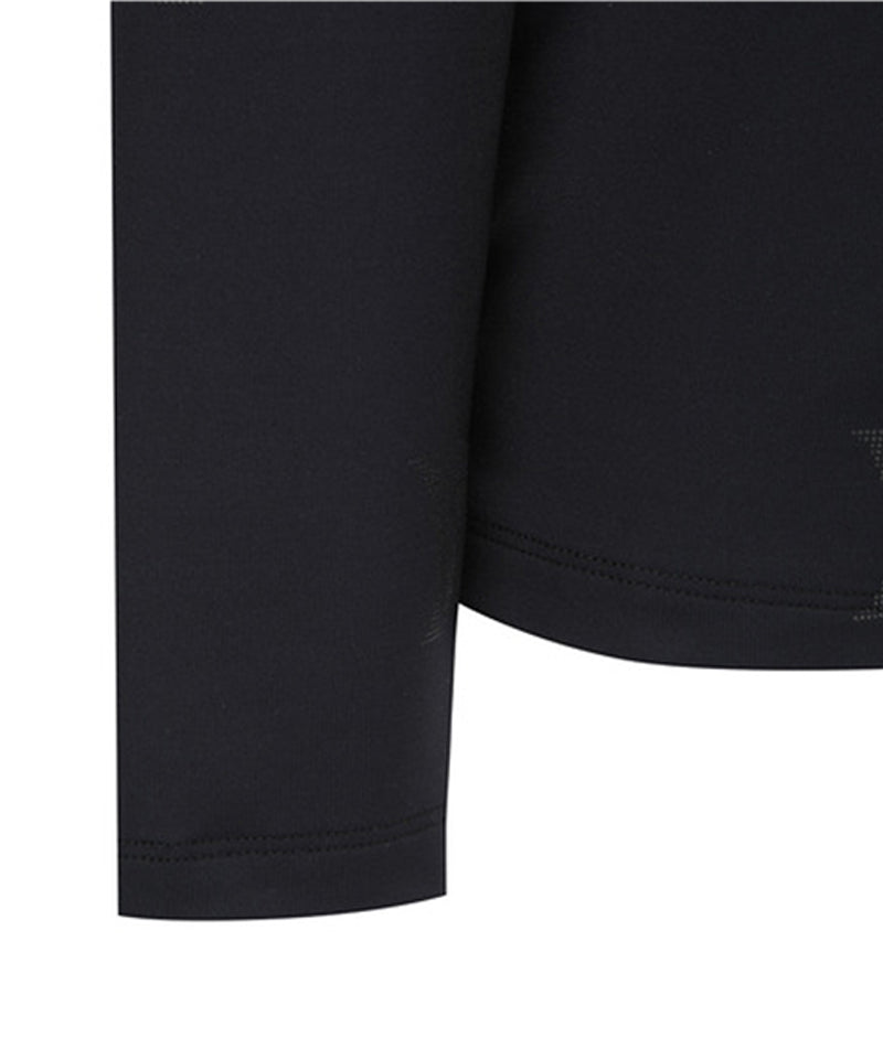 Women's Monogram Logo Baselayer - Black