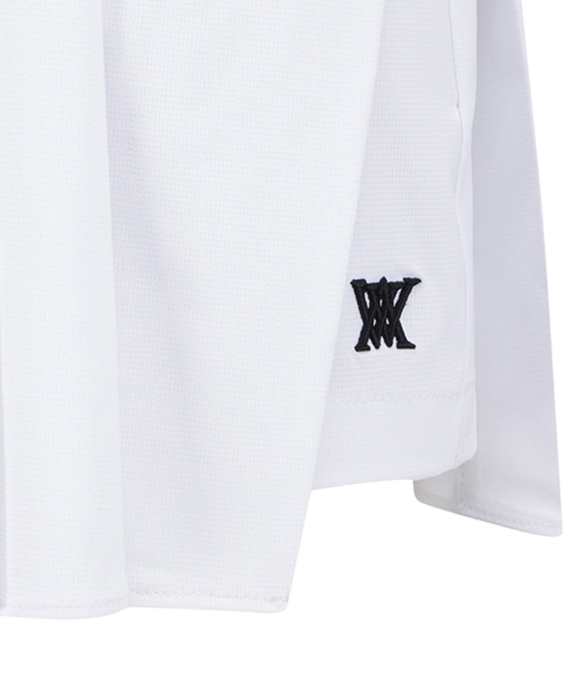 Anew Golf Women's SM Incision Pleated Half Pants - White