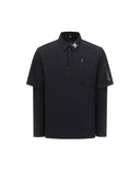 [Legacy Sale] Men's Cold Fabric Sleeve Layered Long T-Shirt - 2 Colors