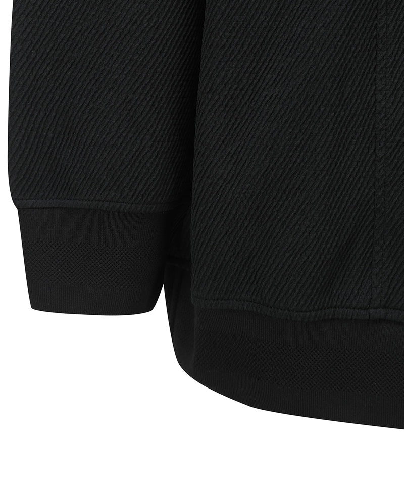 Men's Back Logo Point M To M - Black