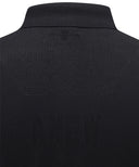 ANEW GOLF Men's SM Logo Point Short Sleeve Sweater - Black