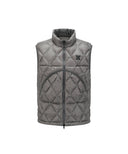 Men's Light Orbit Quilted Down Vest - Grey