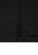 Men's Asymmetric Short Sleeve Anorak - Black