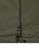 Men's Asymmetric Short Sleeve Anorak - Khaki