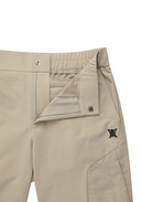 Men's Half Jogger Pants - Beige