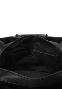 Uni Double Pocket Tote Bag - Black