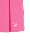 Women's Pleated Half Pants - Pink