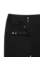 Women's Semi Boot Cut Pants - Black