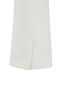 Women's Slit Boot Cut Pants - Ivory