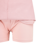 Women's Logo Embo A Line Skirt - Light Pink
