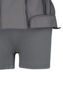 Women's Panel Flare Skirt - Dark Grey
