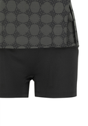 Women's Seasonal Pattern Skirt - Black