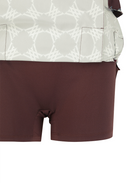 Women's Seasonal Pattern Skirt - Brown