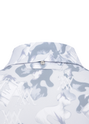 Men's Abstract Layered T-Shirt - White