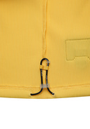 Women's Abstract Double Zip Anorak T-Shirt - Yellow