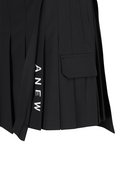 Women's Over Pleated Half Pants - Black