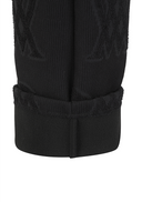 Men's Jacquard Bonding Comfort Pants - Black
