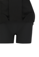 Women's Sweat Band Classic Pleats Skirt - Black