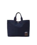 Vintage Square Tote Bag - Navy