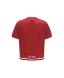 [Legacy Sale] Women's SM Air Dot Round Short T-SHIRT - Red