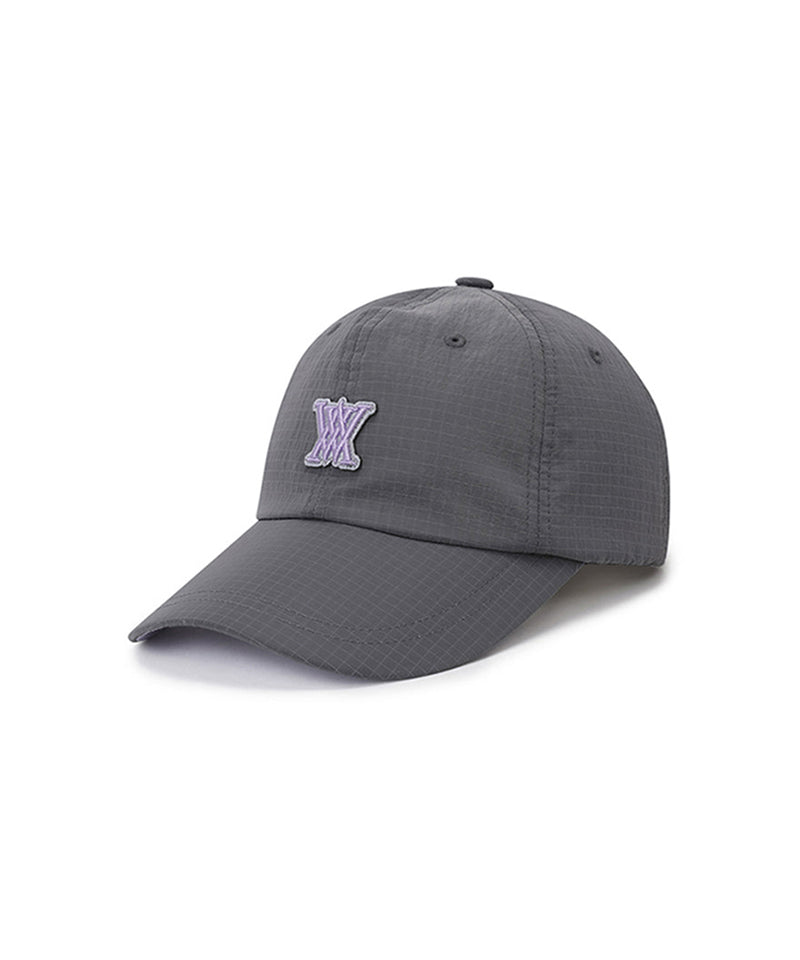 Nylon Rip Stop Ball Cap - Grey