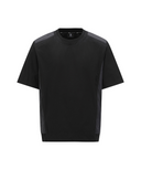 [Signature] Men's Round Neck Anorak Jacket - Black