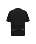 ANEW GOLF Men's SM Air Fan Short Sleeve Anorak Jacket - Black