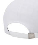 Unisex Applique Cap - White