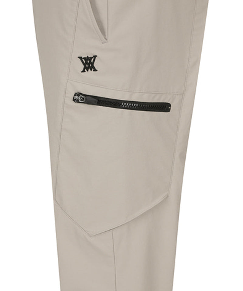Men's Cargo Jogger Pants - Light Beige