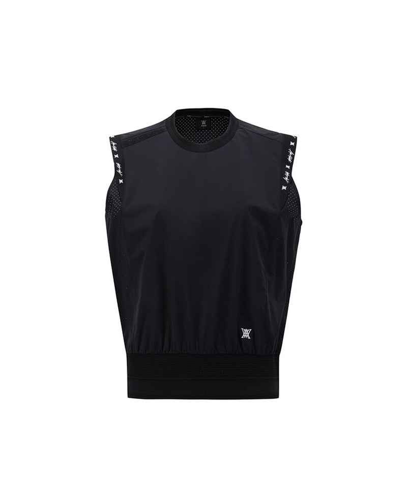 ANEW GOLF Women's SM Round Neck Sleeveless - Black