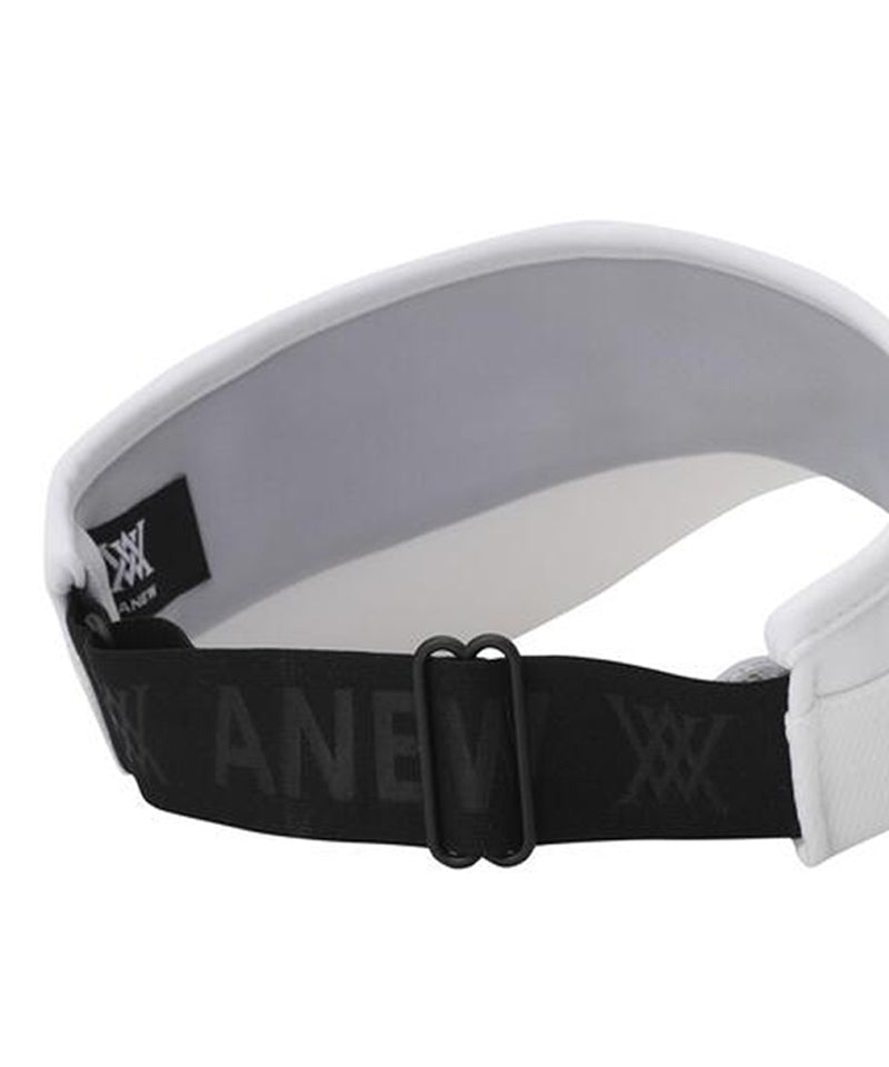 Women's Centre Visor - White