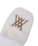 Women's Curly Golf Gloves - White