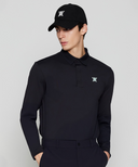 Men's FA Back Line Detail Long T-Shirt - Black