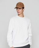 Men's FA Logo Pattern Sweatshirt - White