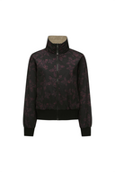 Women's FA Flower Pattern Reversible Jacket - Beige