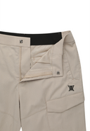 Men's Incision Pocket Half Pants - Beige