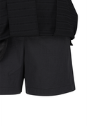 Women's Jacquard Pants Skirt - Black
