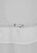 Women's Mid Length Hight Neck Jacket - Light Grey