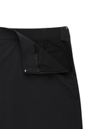 Women's Out Pocket H Line Skirt - Black